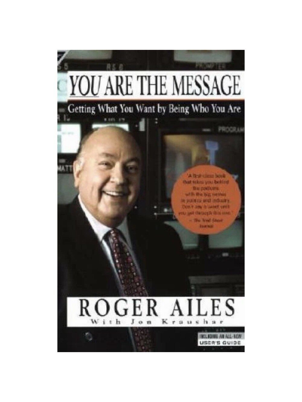 You Are The Message Roger Ailes Jon Kraushar Communication Skills Book Paperback